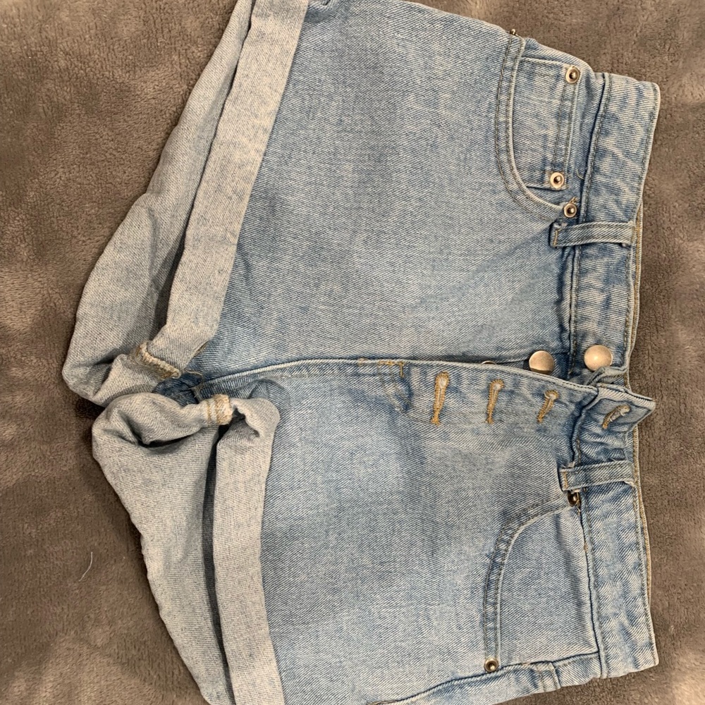 High waisted shorts